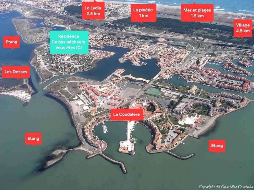 Marina Des Anges Entre Et Etangs Avec Piscine
